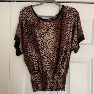 Leopard blouse